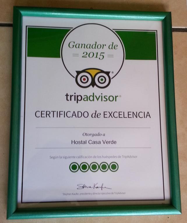 Hostal Casa Verde Santa Ana Eksteriør bilde